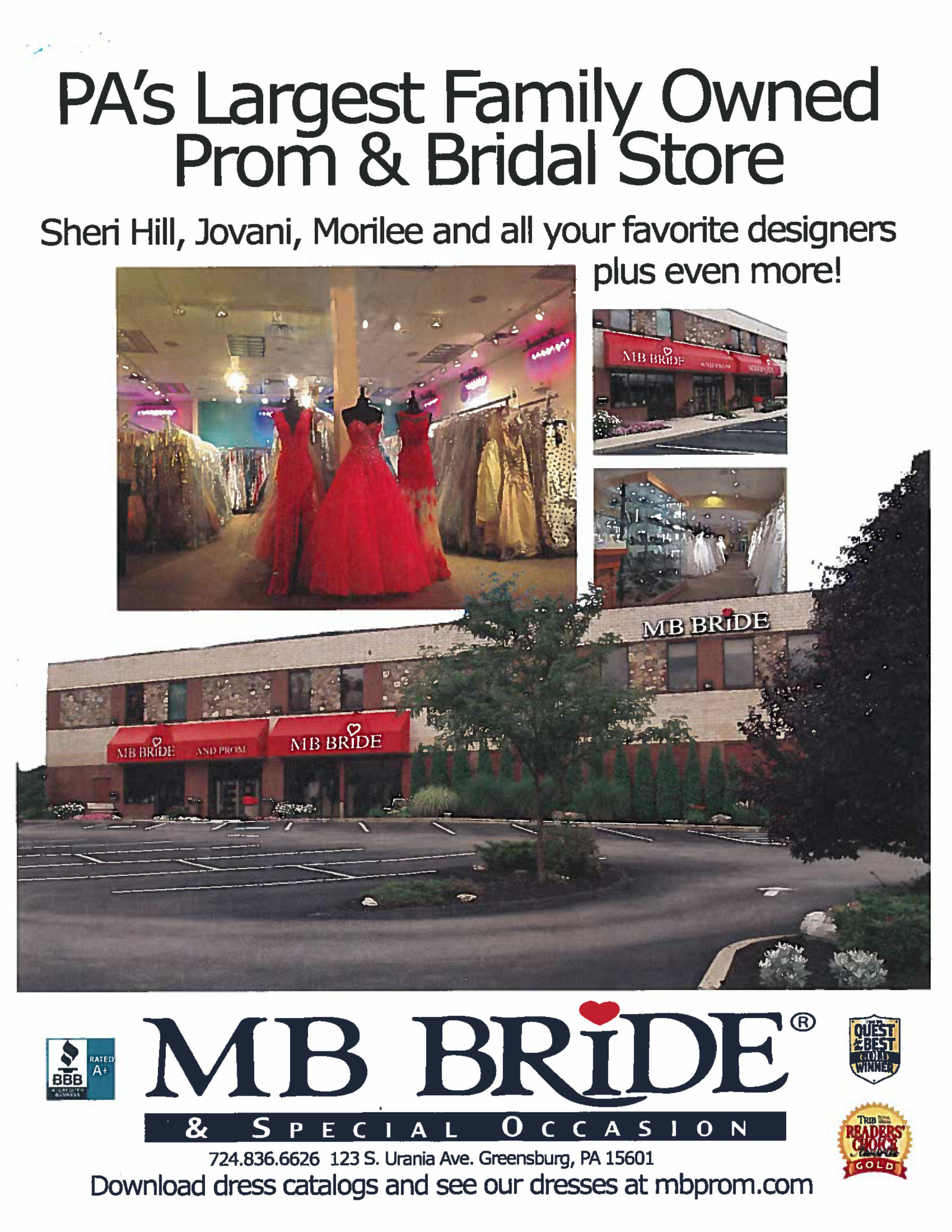 Bridal Shop Full Page