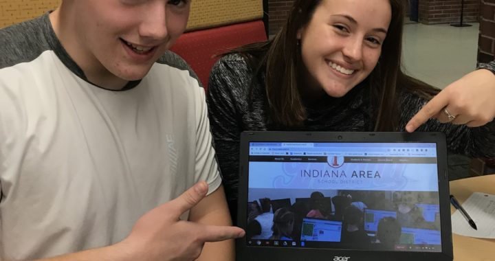 Students stay connected with a new district site and social media