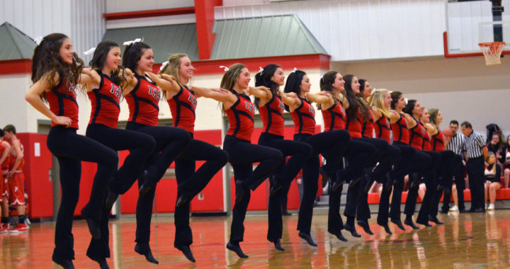 Dance Team stepping to a new beat
