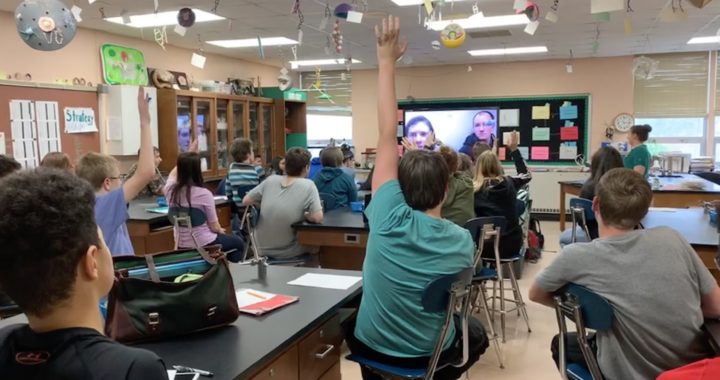 IHS video conference with Antarctica