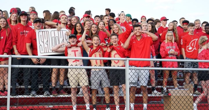 Rowdy Rooters cheer on IHS football for first win as a team