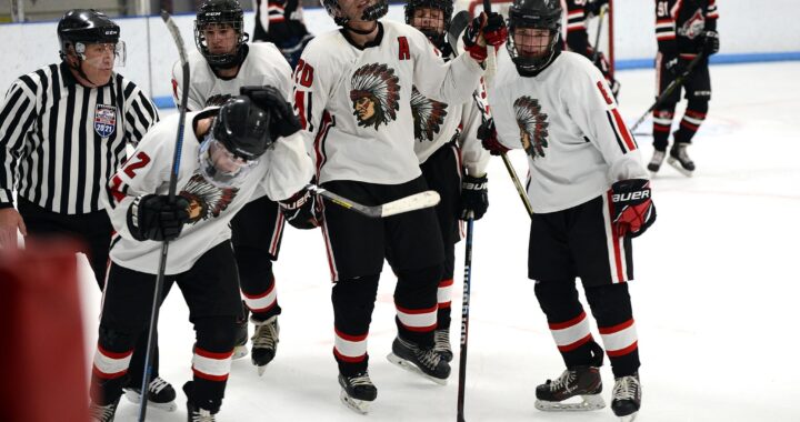 IHS boys hockey team clinches playoff spot