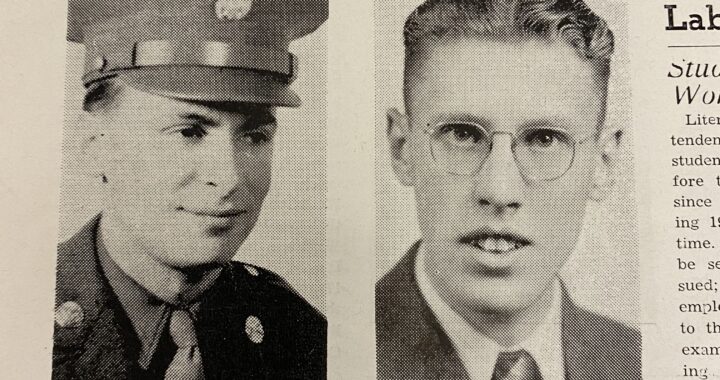 “We have a job to do”: Old High Arrow newspapers give insight into school life during WWII