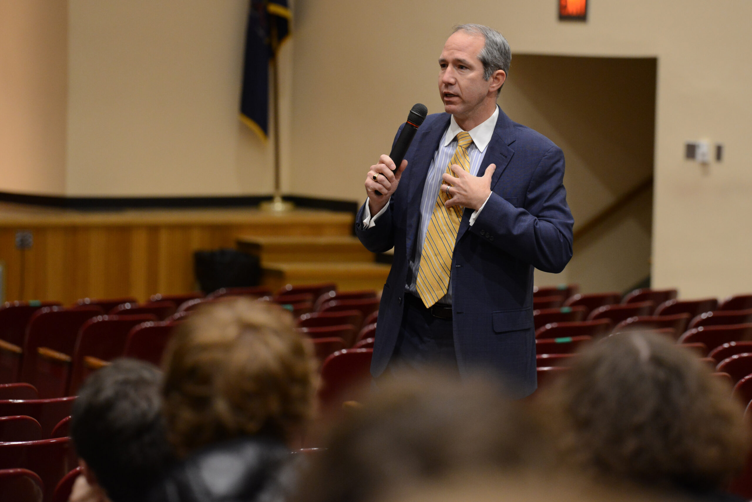 Indiana County’s District Attorney visits IHS